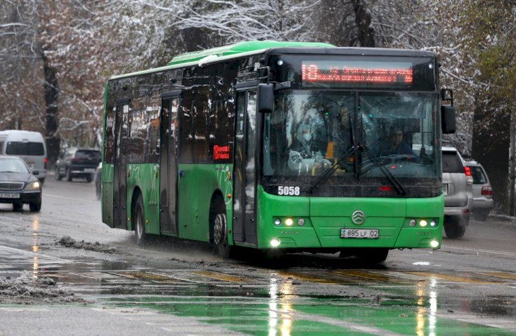 Некоторые автобусные маршруты изменят схемы движения в Алматы