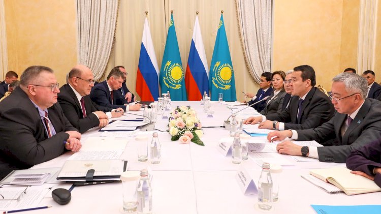 Смаилов и Мишустин обсудили вопросы сотрудничества Казахстана и России