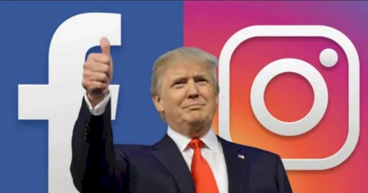 Дональду Трампу восстановили аккаунты в Facebook и Instagram