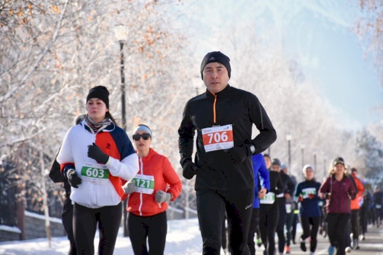 Ежегодный зимний забег Winter Run 2023 пройдет в Алматы