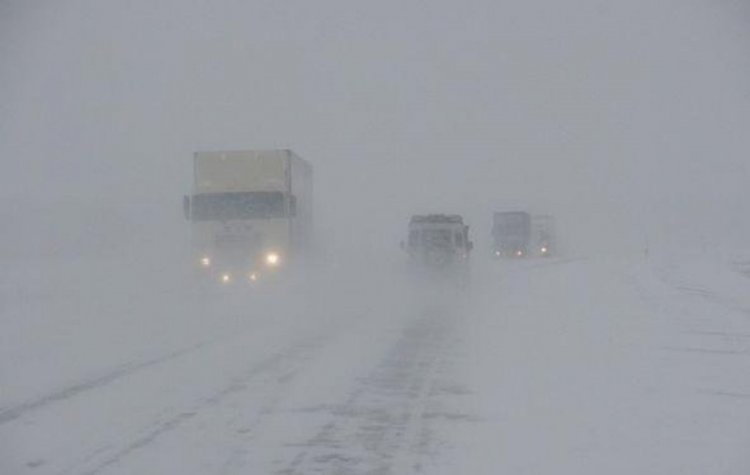 Два участка трассы Алматы – Усть-Каменогорск закрыты из-за метели