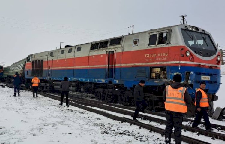 Расследованием ЧП с пассажирским поездом в Актюбинской области занимается полиция