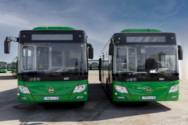 Более 300 новых автобусов выйдут на маршруты в Алмалинском районе