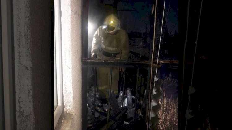 Из пожара в Таразе эвакуированы 20 человек