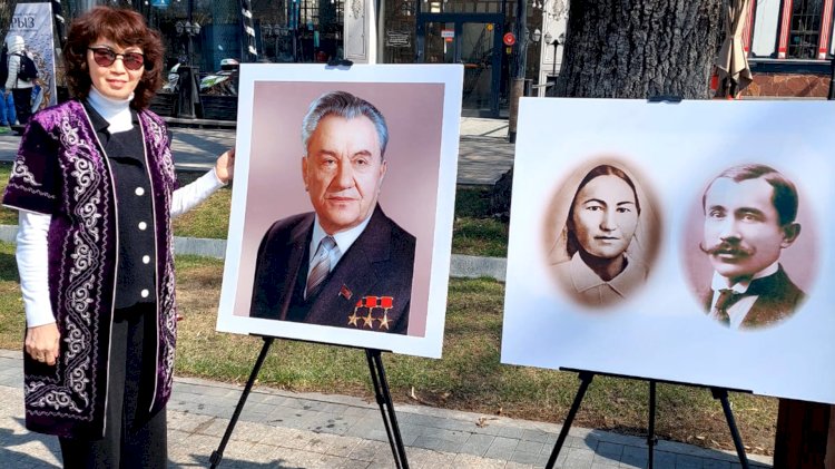 В Алматы состоялись фотовыставка Динмухамеда Кунаева и акция «Баурсак-fest»