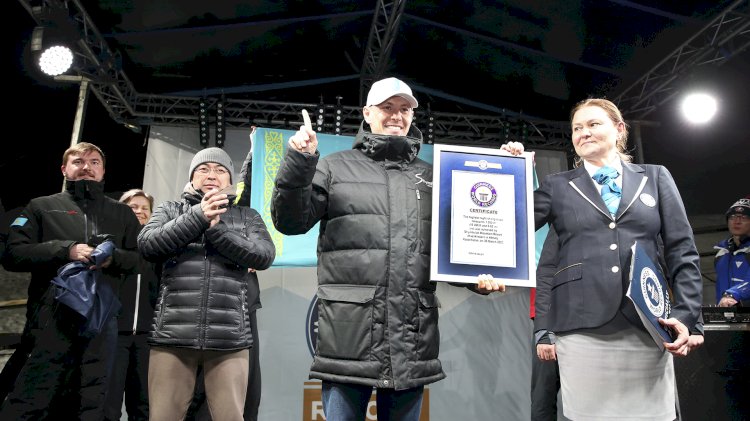 Горный курорт «Шымбулак» вошел в Книгу рекордов Гиннесcа