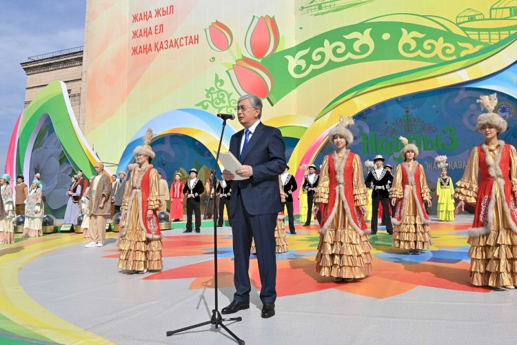 На имя Президента Токаева поступают поздравления с праздником Наурыз