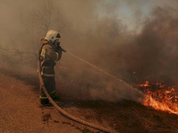 Пожароопасный период в Восточном Казахстане продлится до ноября