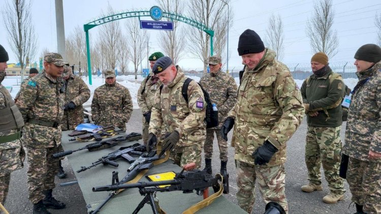Военные эксперты США и Европы посетили воинские части Казахстана