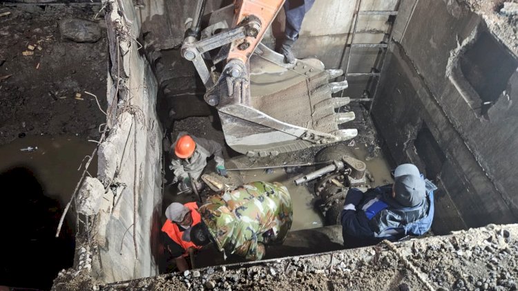 В Турксибском районе Алматы из-за ремонта на крупном водопроводе ограничена подача воды