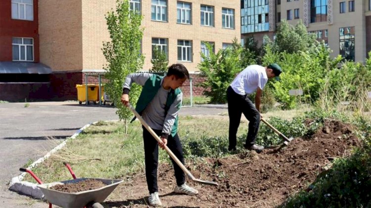 В Алматы стартовал проект временного сезонного трудоустройства «Жасыл ел»