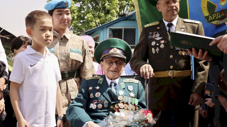 100-летие отметил ветеран Великой Отечественной войны из Алматы