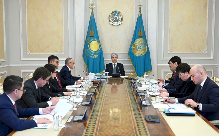 Президент принял годовой отчет Нацбанка Казахстана