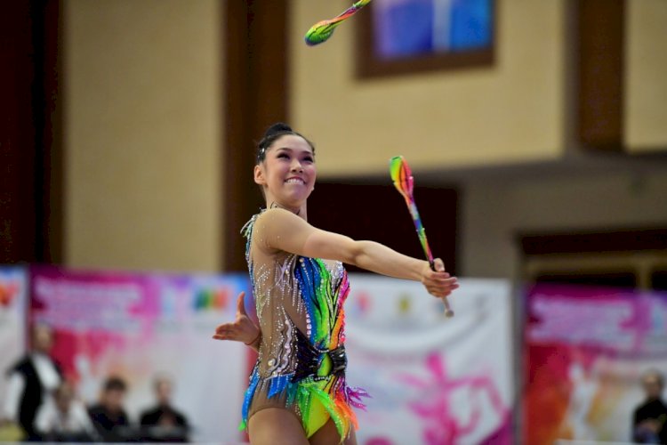 Казахстанка завоевала серебро чемпионата Азии по художественной гимнастике