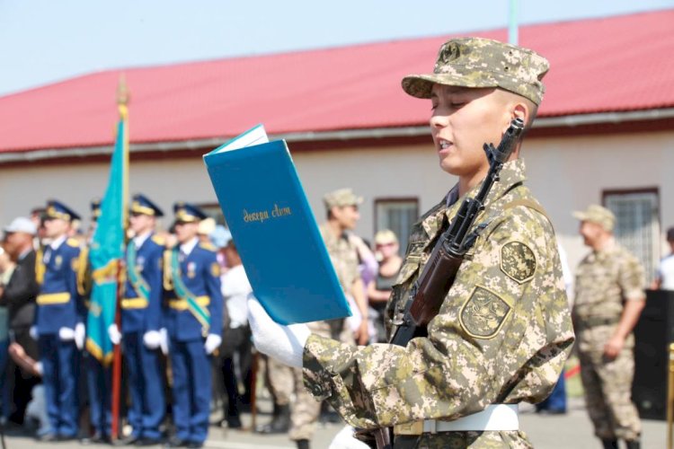 Новобранцы Сил воздушной обороны дали клятву на верность Родине