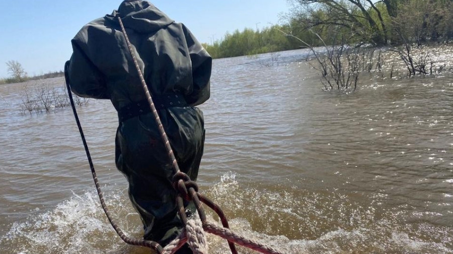 80 млн кубов паводковой воды из России направили в озера ЗКО