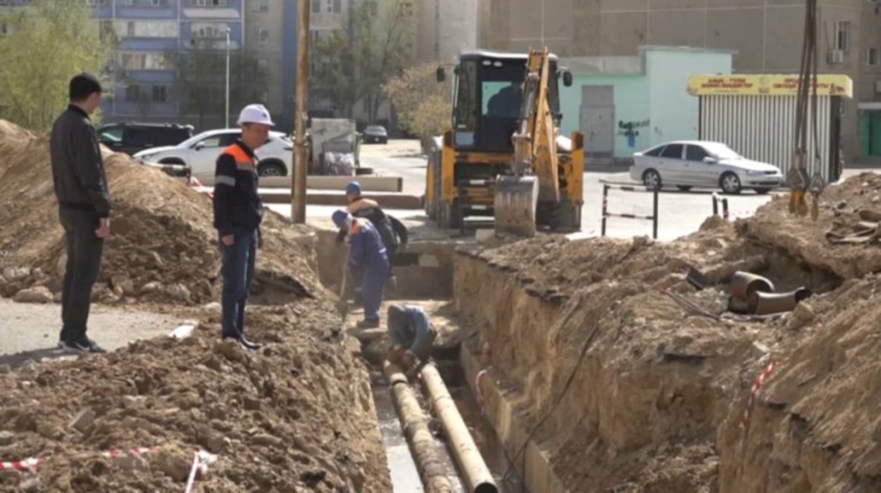 В Жетысуском районе Алматы заменят магистральный трубопровод, проложенный еще в начале 80-х годов