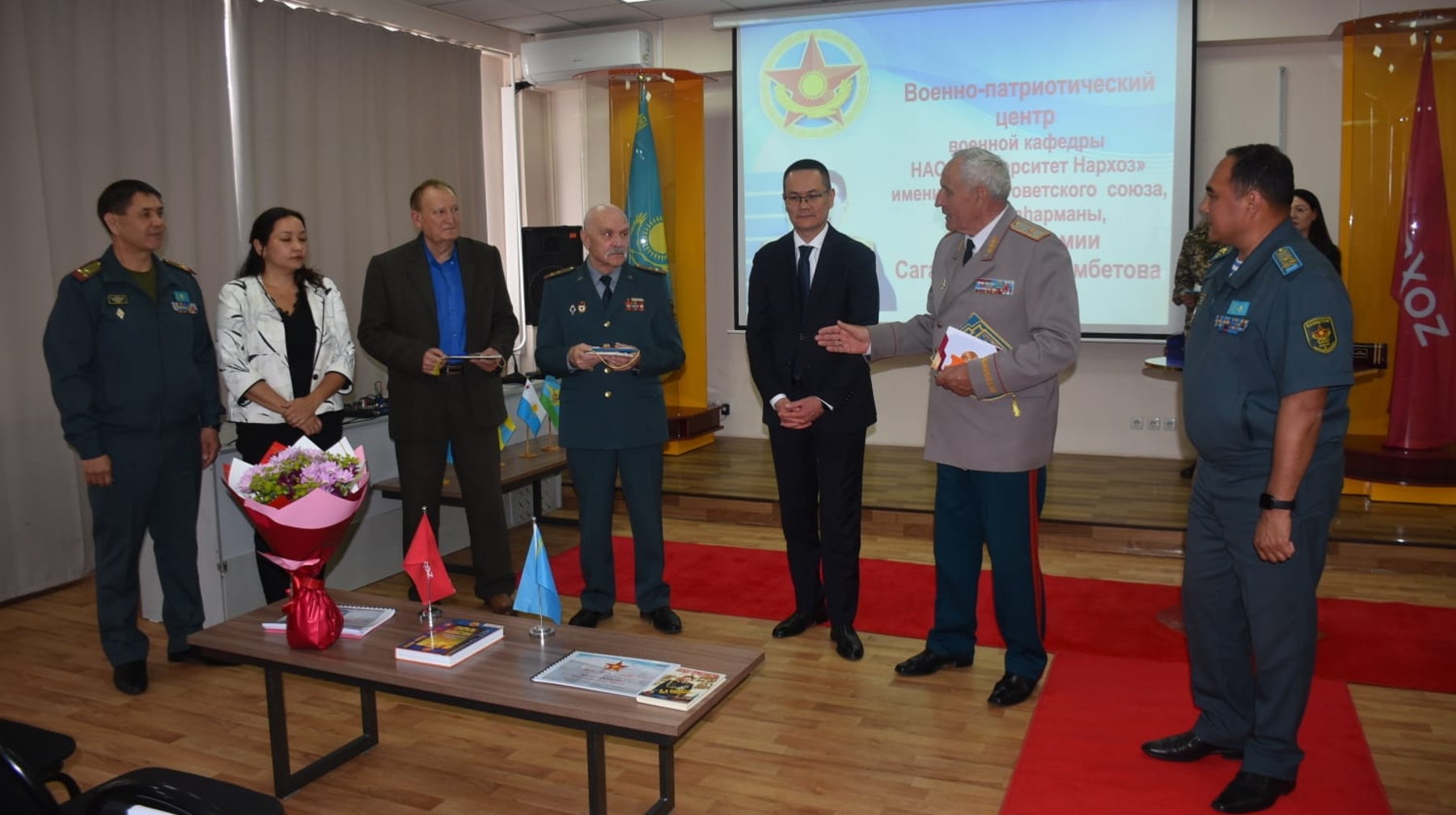 В Алматы открыт военно-патриотический центр имени Сагадата Нурмагамбетова