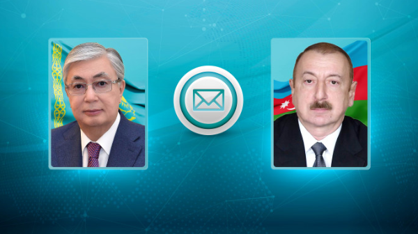 Токаев поздравил президента и народ Азербайджана с Днем Независимости