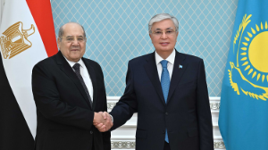 Токаев принял председателя Сената Парламента Египта