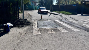 В Алматы продолжается текущий ремонт дорог