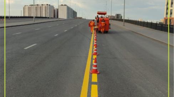 В Астане введут семь новых полос Bus Lane