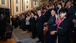 Токаев и Юн Сок Ёль посетили гала-концерт мастеров искусств Казахстана и Кореи