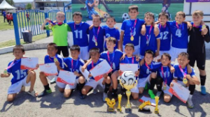 Юные карагандинские футболисты стали чемпионами Казахстана