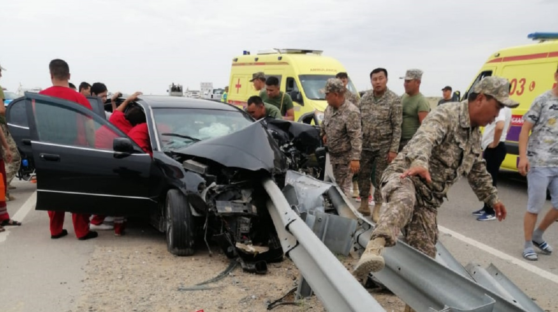 Смертельная авария произошла в Мангистауской области