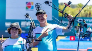 Казахстанские лучники впервые одержали историческую победу на Кубке мира