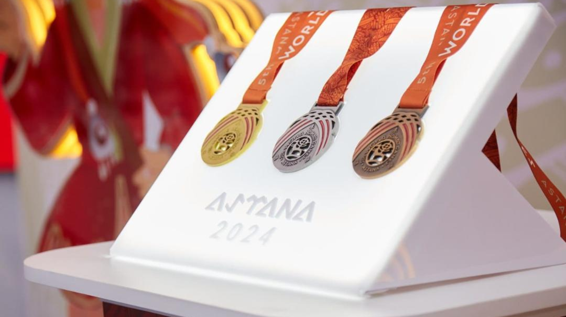 В СЦК представили медали V Всемирных игр кочевников