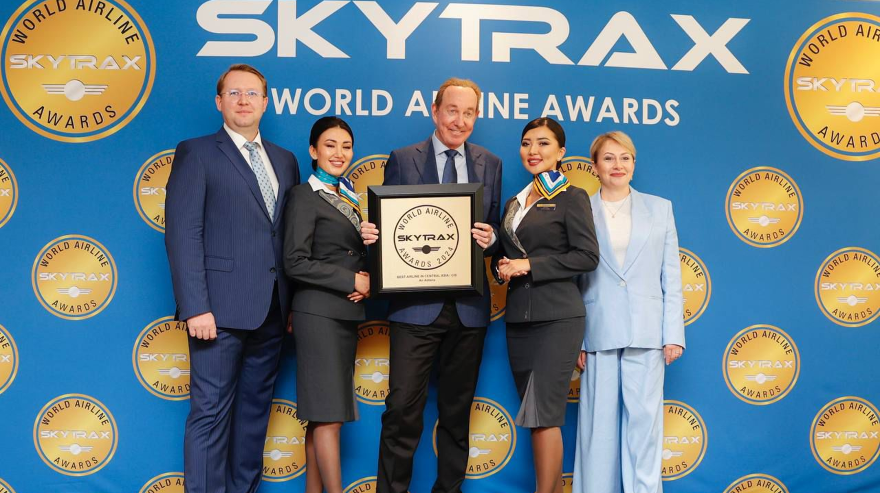 Группа Air Astana получила несколько наград на церемонии World Airline Awards-2024