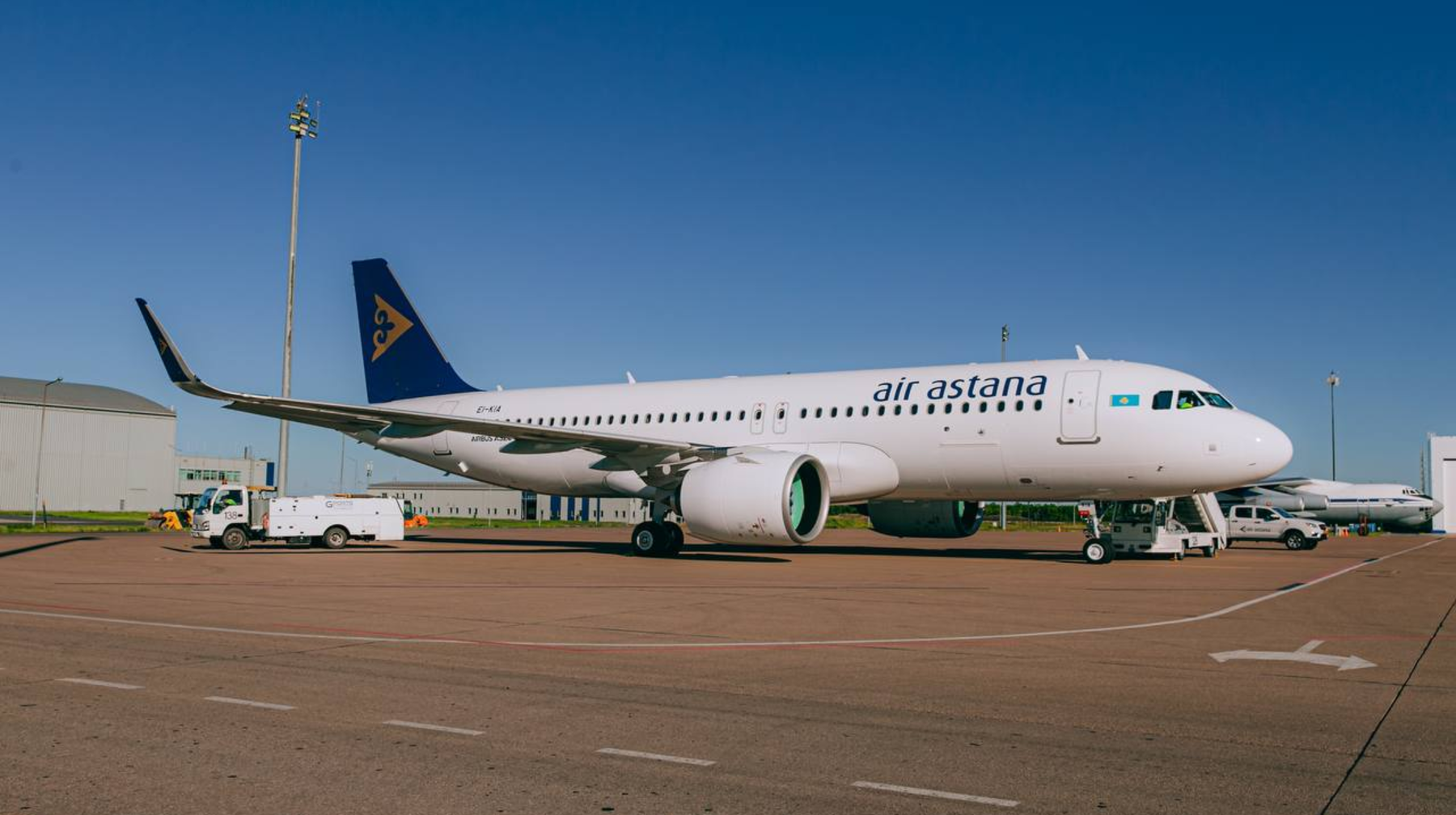 Air Astana пополнилась новым самолетом
