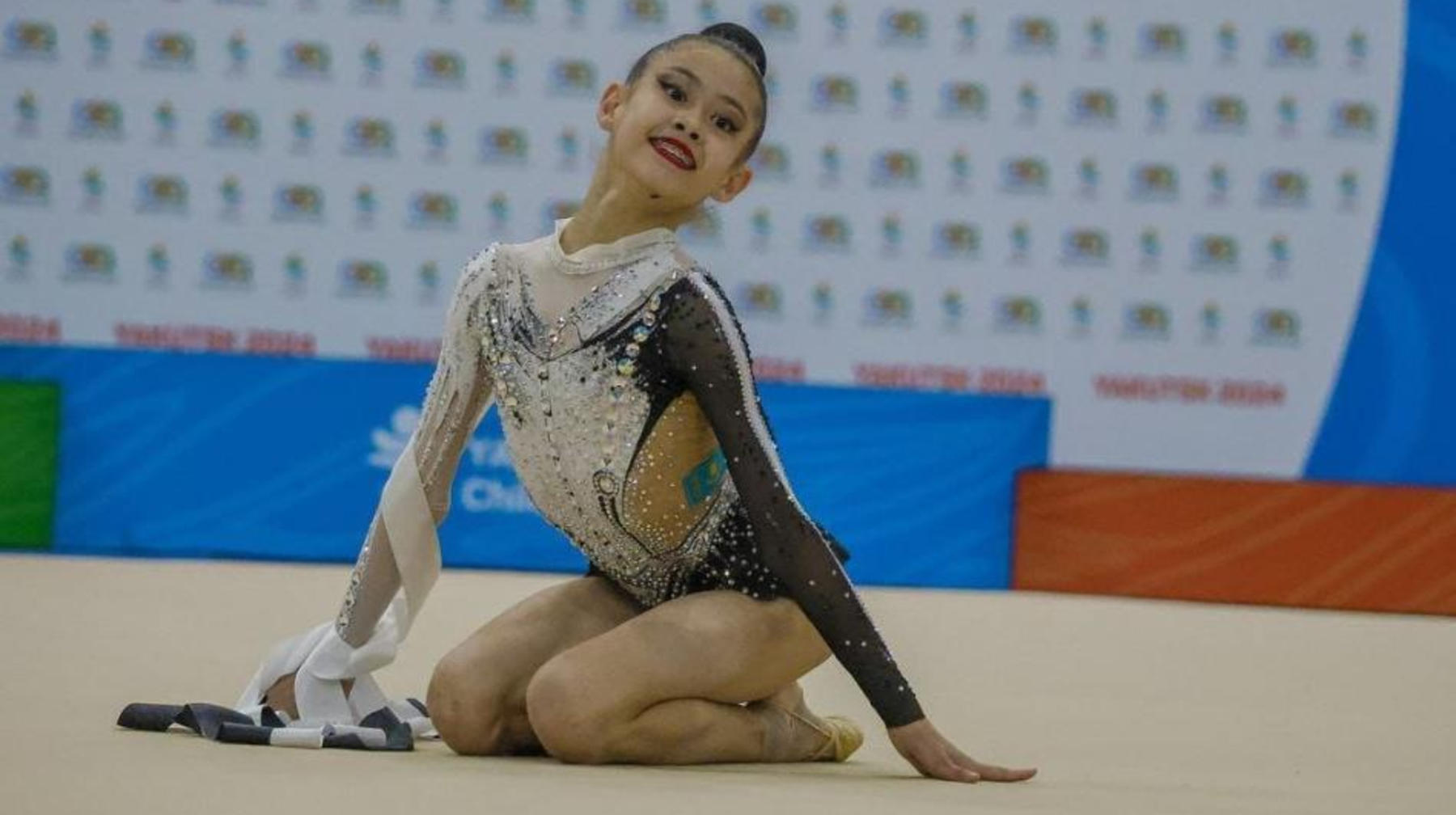 Юная гимнастка Астаны стала трехкратным призером VIII игр «Дети Азии»