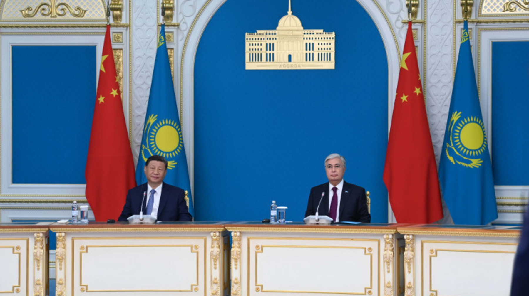 Токаев и Си Цзиньпин приняли участие в торжественной церемонии открытия ряда объектов