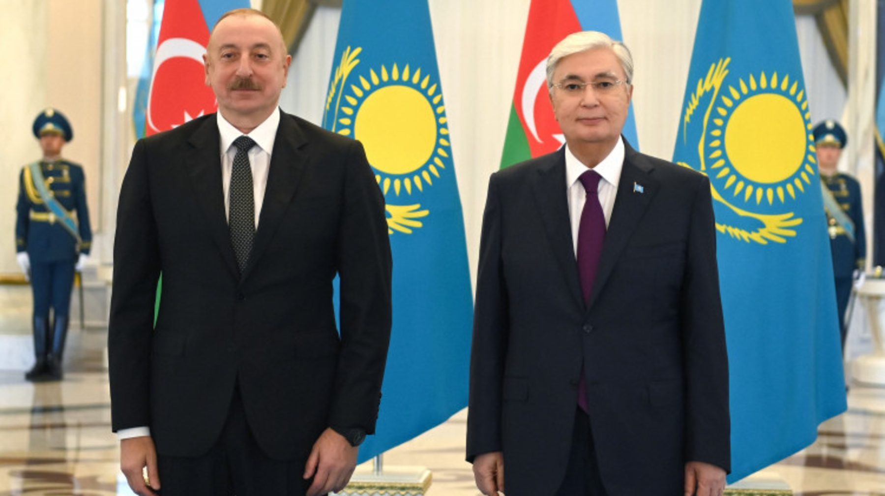 Алиев поблагодарил Токаева за содействие переговорам между Азербайджаном и Арменией 