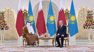 Токаев поблагодарил Эмира Катара за личное участие в саммите ШОС 