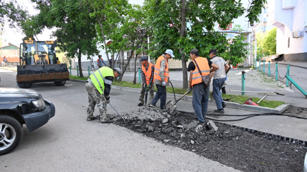 В Алматы на участке проспекта Суюнбая временно будет организовано реверсивное движение  