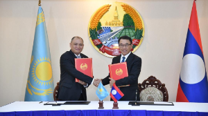 Посол Казахстана вручил верительные грамоты Президенту Лаоса