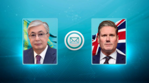 Токаев поздравил Премьер-министра Великобритании