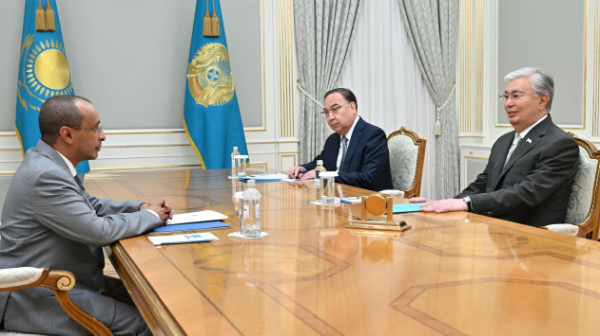 Токаев принял посла ОАЭ в Казахстане