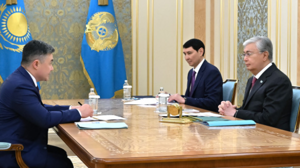 Токаев принял председателя Национального банка Тимура Сулейменова