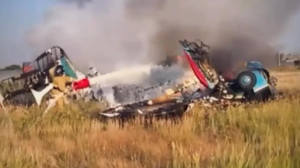 Самолет потерпел крушение в Акмолинской области