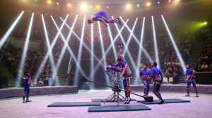 Необычайно сложными трюками удивили алматинцев участники II Международного фестиваля циркового искусства ALMATY CIRCUS FESTIVAL