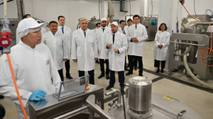 Токаев ознакомился с производством полуфабрикатов в Косшы