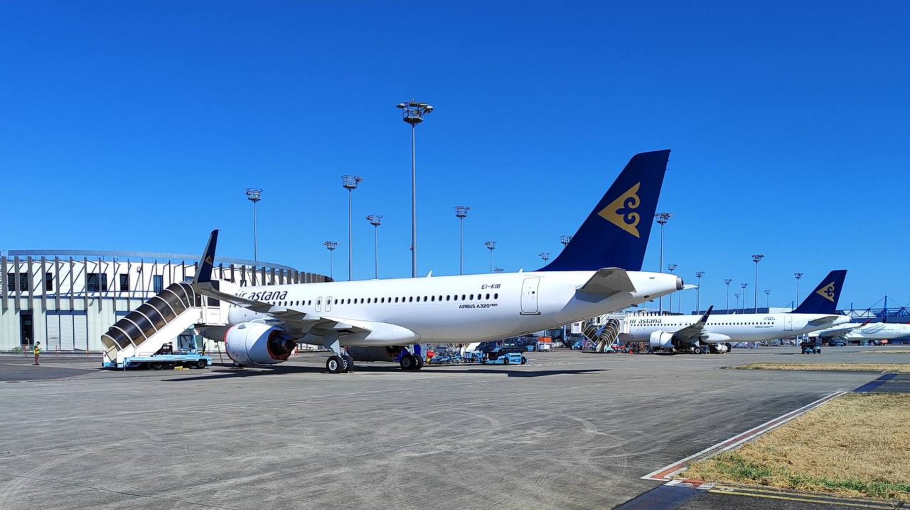 Air Astana получила еще один самолет Airbus A320neo