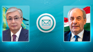 Токаев поздравил президента Венгрии с Днем Святого Иштвана