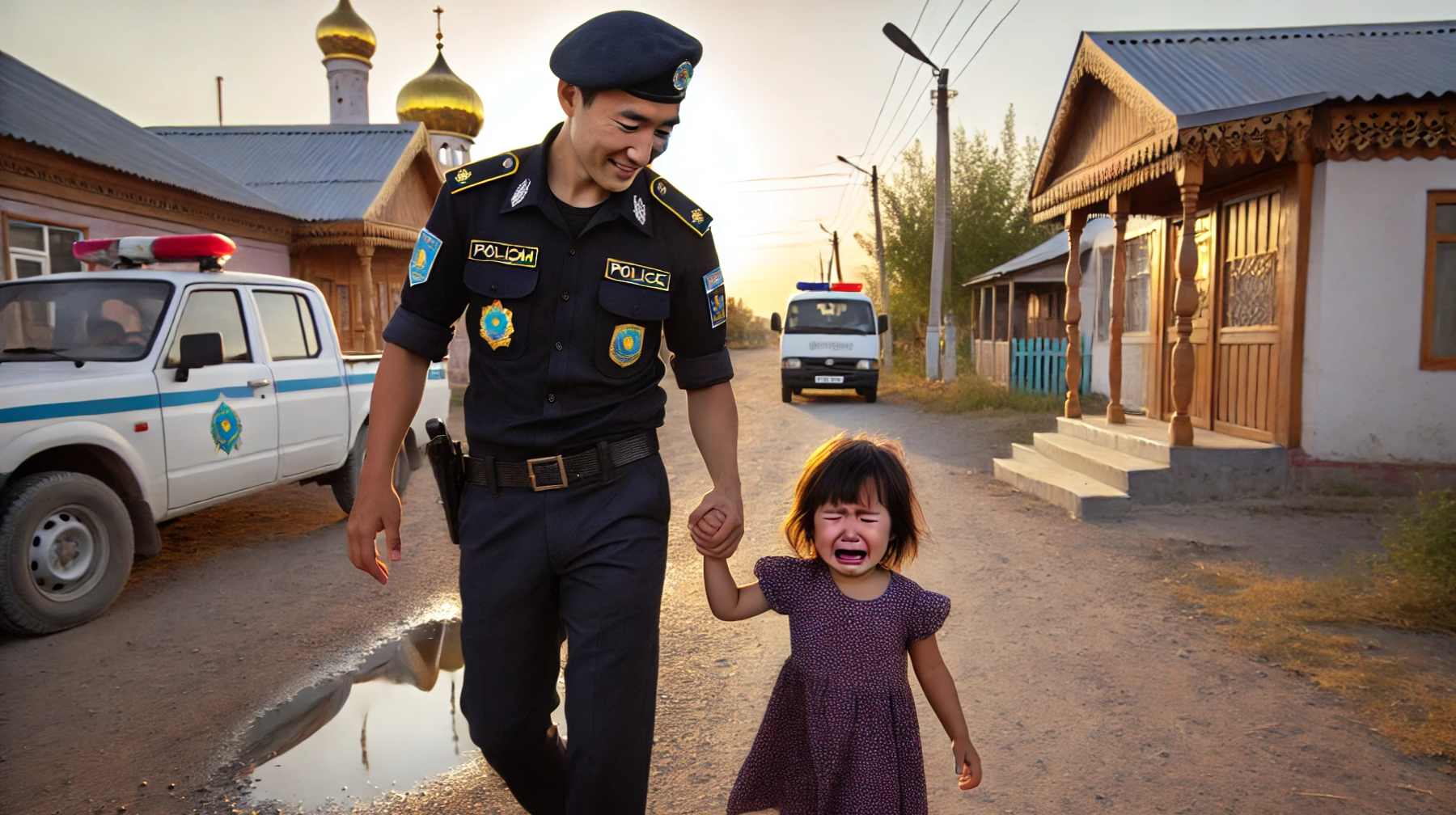 Была напугана и плакала: сотрудник колонии помог заблудившейся девочке