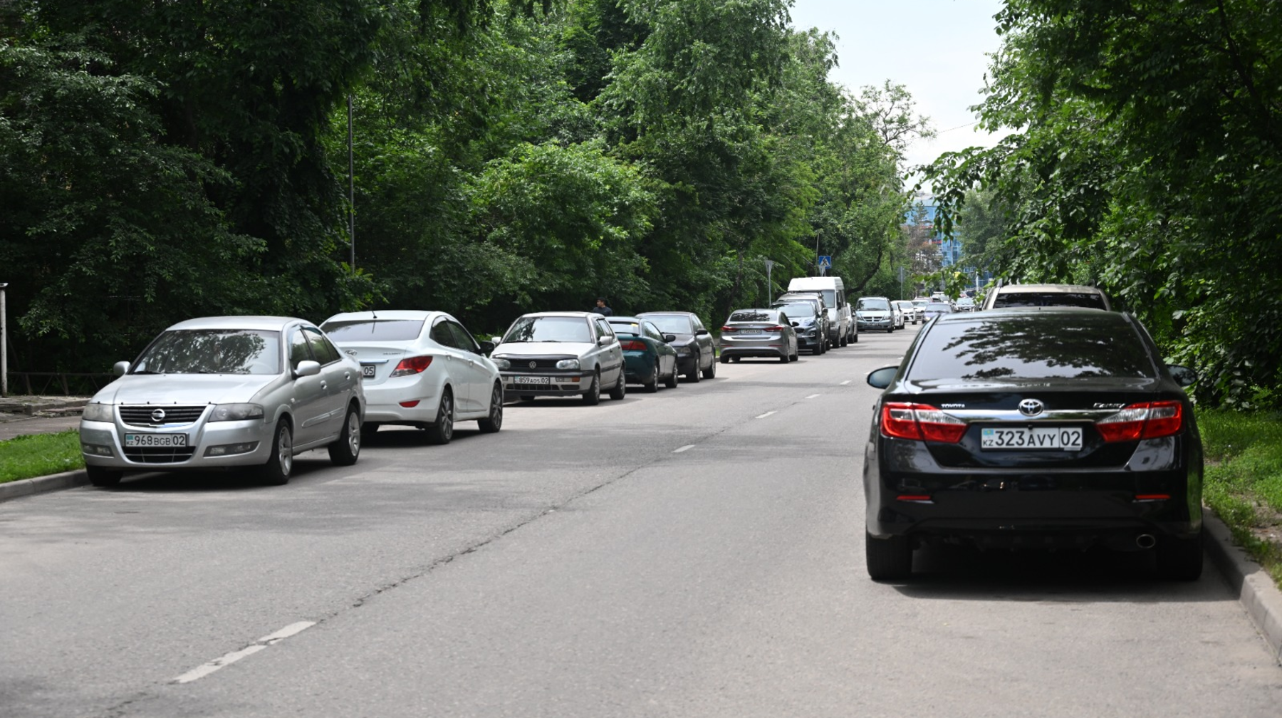 В Алматы временно перекроют часть улицы Сатпаева