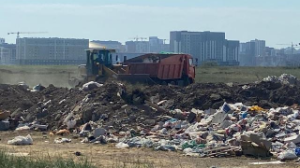 Свыше 160 тыс. тонн мусора вывезли со стихийных свалок на полигоны в Астане